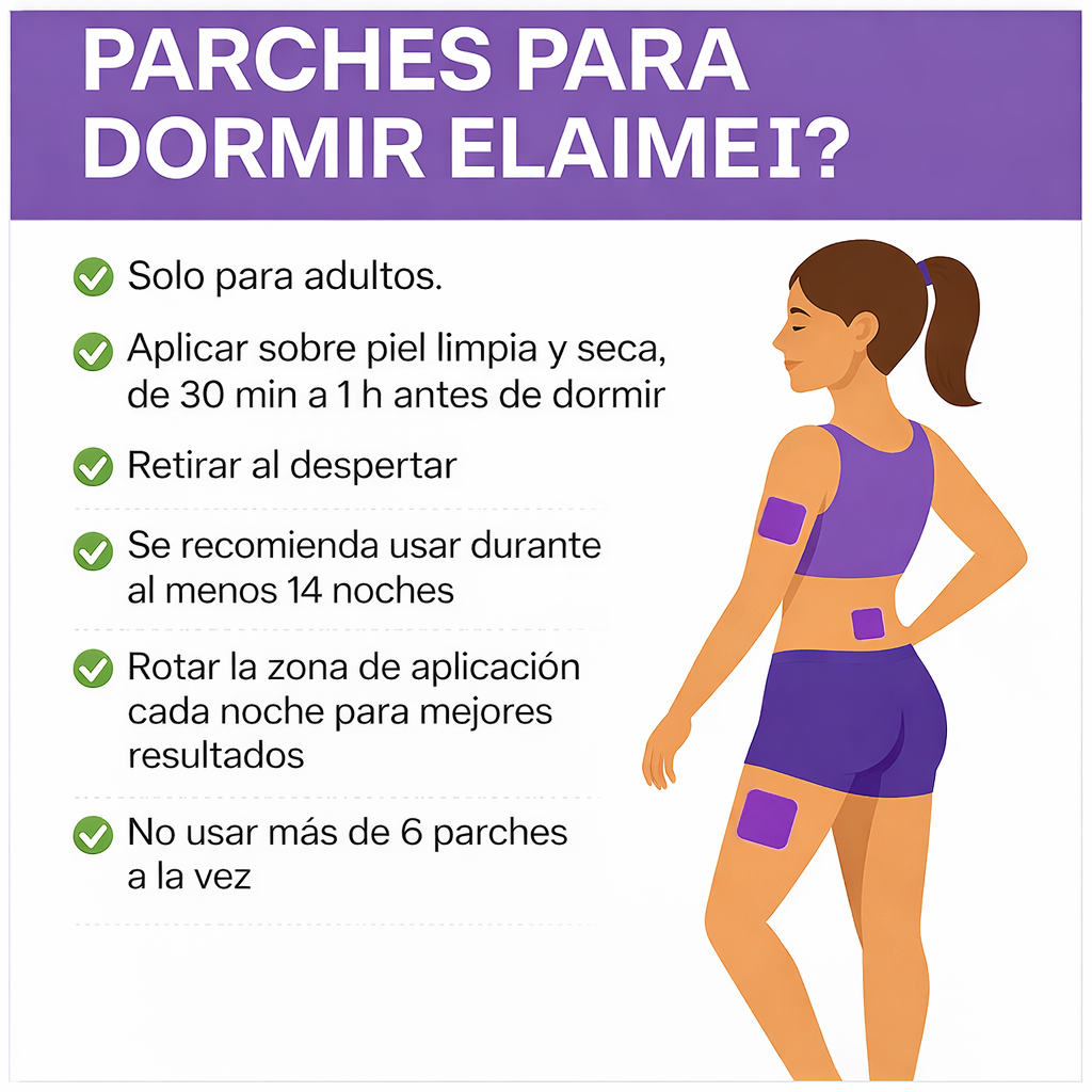 SLEEP PATCHES™ Parches Para Dormir Relajantes (30 Uni)