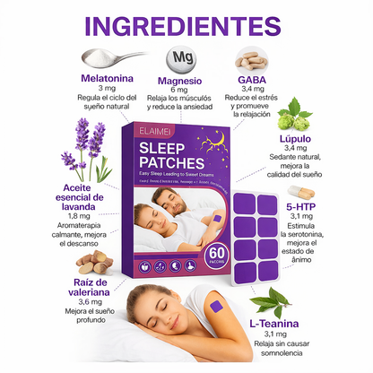 SLEEP PATCHES™ Parches Para Dormir Relajantes (30 Uni)