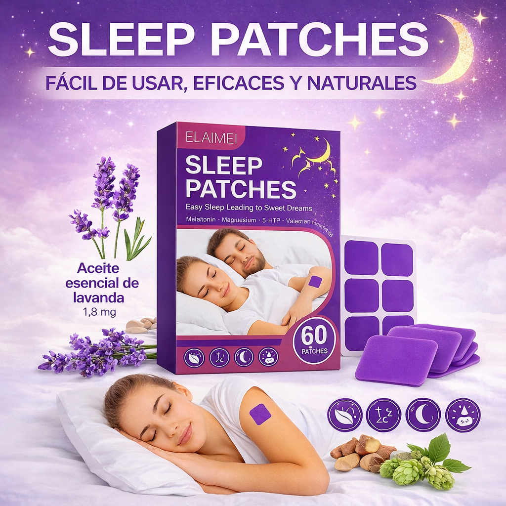 SLEEP PATCHES™ Parches Para Dormir Relajantes (30 Uni)