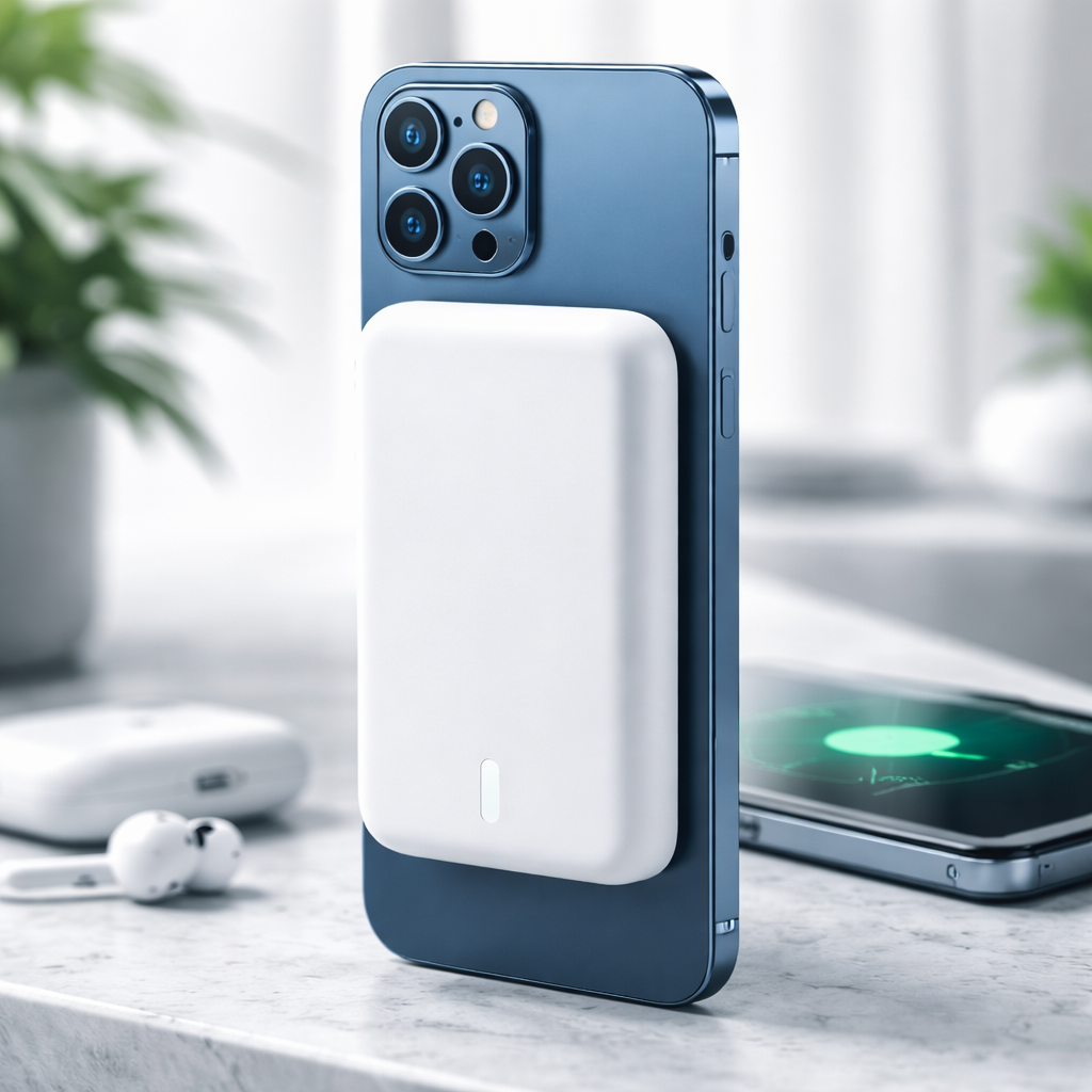 POWER LINK™ Batería Portátil Magnética 15.000 mAh