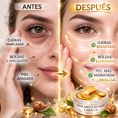 LUMIÉYE™ Mascarilla Para Ojeras Caracol (60 UNIDADES)
