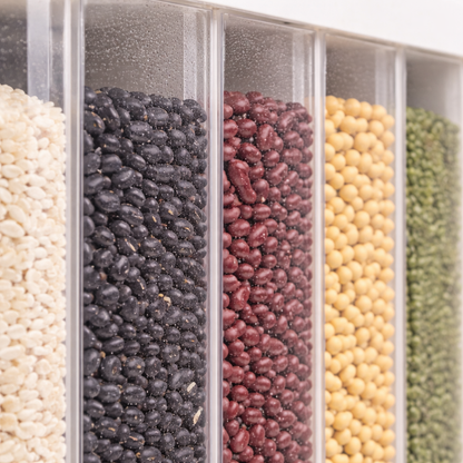 ORGAGRAIN™ Dispensador de granos con 6 divisores