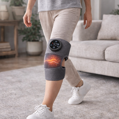 THERMA KNEE™ Rodillera Térmica Masaje Vibración Calor