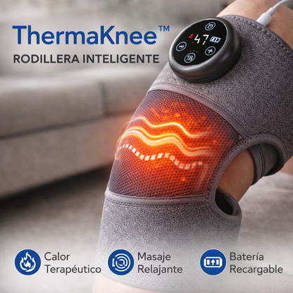 THERMA KNEE™ Rodillera Térmica Masaje Vibración Calor