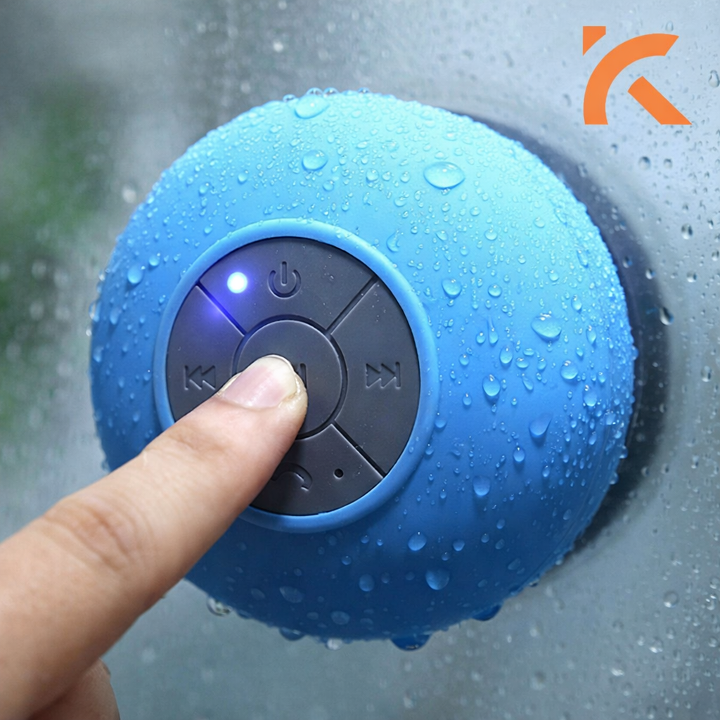 AQUABEAT™ Parlante Portátil Para Ducha 🚿