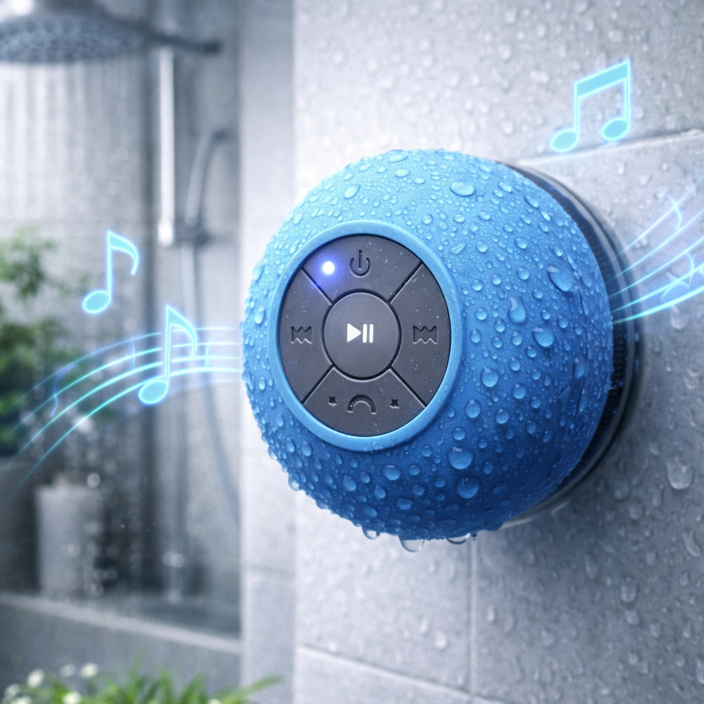 AQUABEAT™ Parlante Portátil Para Ducha 🚿