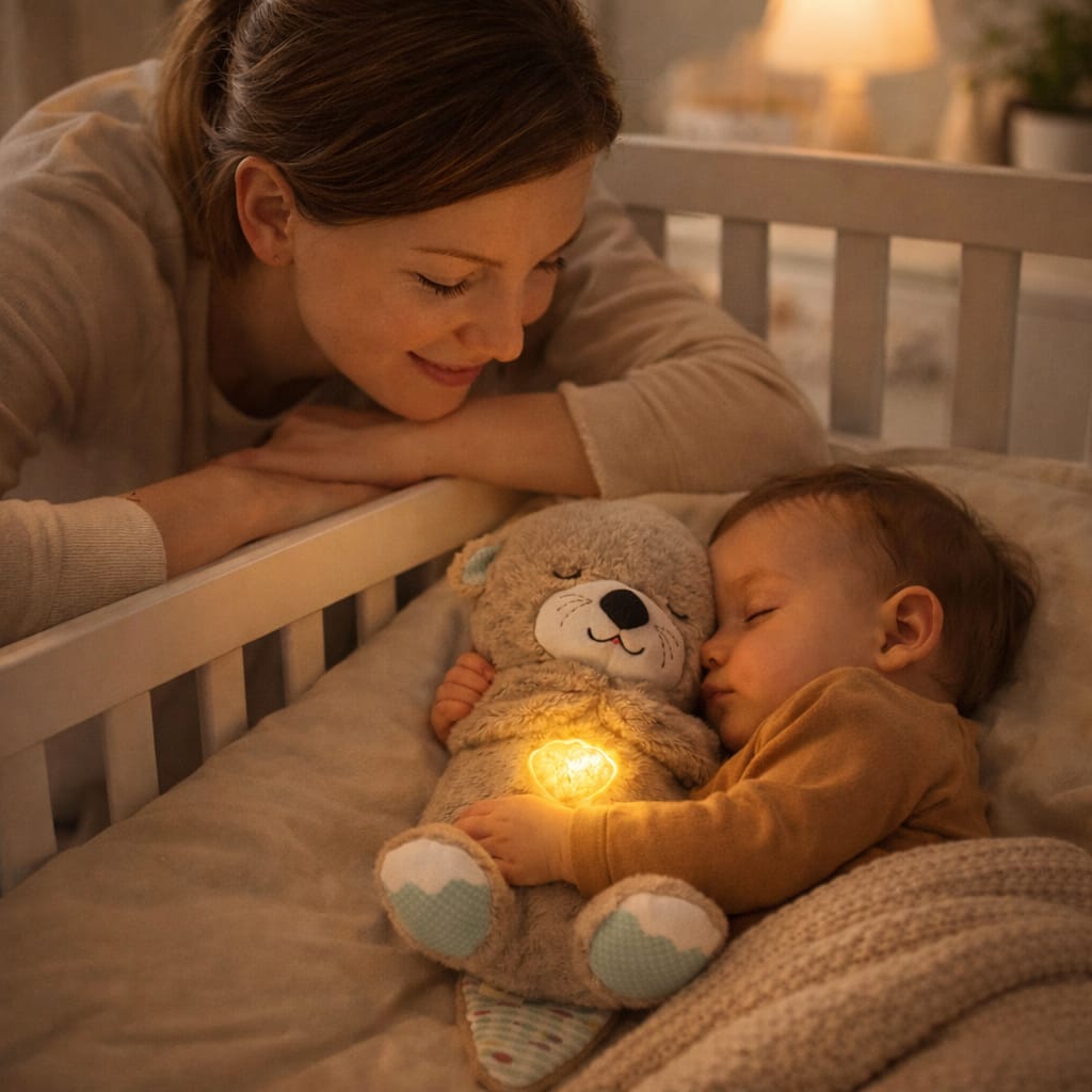 LUMIBEAR™ Nutria Peluche de Apego