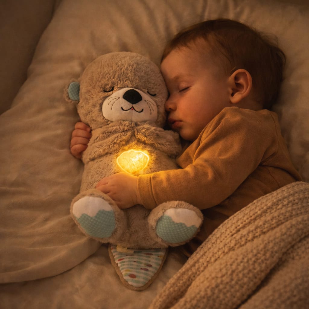 LUMIBEAR™ Nutria Peluche de Apego